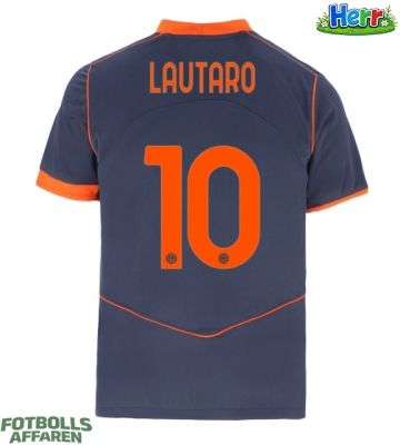 Inter Milan Lautaro Martinez #10 Tredje Tröja 2025-26 Kortärmad